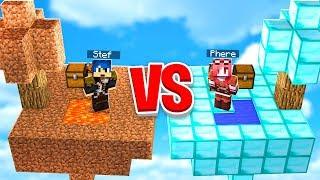 Minecraft ITA - LUCKY BLOCK GIGANTI DI DIAMANTE VS DI TERRA!!