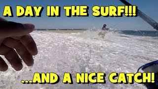 An INTERESTING DAY on the SURF!!! UNEXPECTED Catch Included! xD