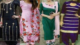 Different Design Of Punjabi Suit | Salwar Suit Design Photo | Boutique Style Salwar Suit Design 2019