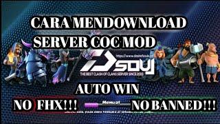 CARA MENDOWNLOAD SERVER COC MOD + GAMEPLAY GAME || NO FHX  - GAME ANDROID #2