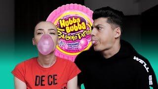 Bubble Gum Challenge cu iubita mea! (Cel mai mare balon?!?)
