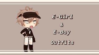6 E-Girl/Boy Outfits || Gacha Life