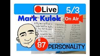 Mark Kulek Live Stream Lesson - Talking About Personalities | #87 - English Communication - ESL
