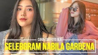 Cara Edit Foto Ala Selebgram Nabila Gardena | Lightroom Tutorial