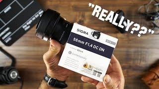Sigma 56mm f/1.4 DC DN for Sony Alpha Series First Look & Test Shots (Urdu/Hindi)
