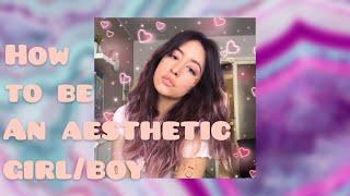 How to be an aesthetic girl/boy, how to edit photos