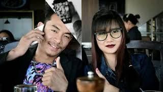 J star(Melemnganba)and his girlfriend.photo Collection