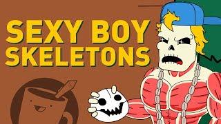 Artists Draw Sexy Boy Skeletons