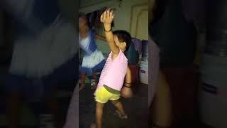 cute lovely baby dance