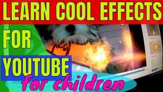 play a long teaching kids boy girl windows  photo special effects editing to viewers